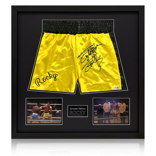 Sylvester stallone signed - sylvester,