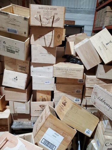 Pack wooden wine boxes - pack,