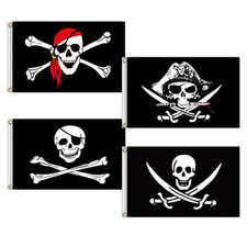 Large Jolly Roger Pirate Flag
