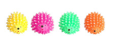 2 Pack Pet Dog Toy Squeaky Hedgehog 8.5 x 6 cm Interactive Dog Toy Pet Supplies