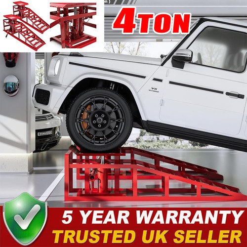 Ton hydraulic car - car, ramps