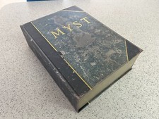 Myst Linking book 2018 Kickstarter campaign 12x9x4 w/sealed games! RARE
