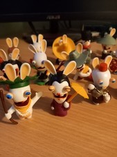 Ravin Rabbids vintage figures and their cards x 15