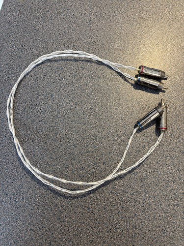 Artisan silver cables pair - pair, of