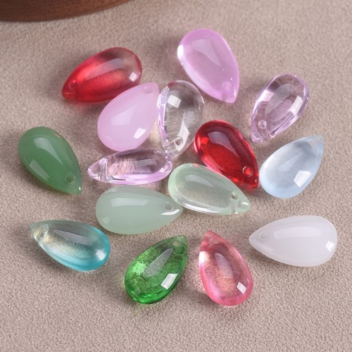 20pcs 14x8mm teardrop - 14x8mm, crystal