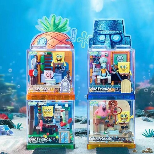 Spongebob building blocks - spongebob, set