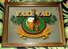 Vintage Framed FAXE FAD Danish