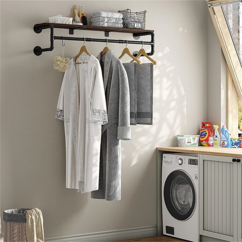 Metal wooden coat rack with - with, 3