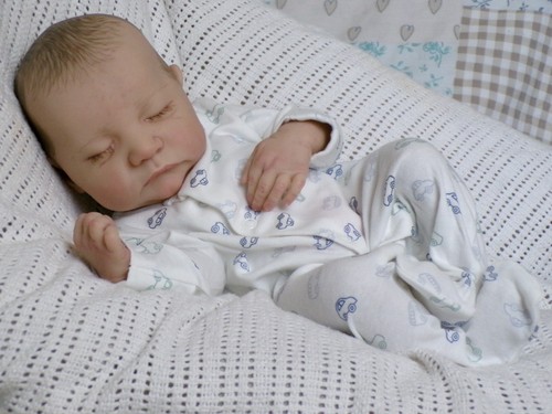 Reborn baby boy doll - reborn, ~