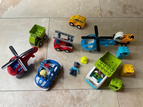 Lego duplo police car working - lego,