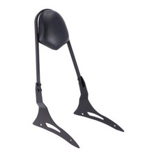 Highway Hawk Moto Motorcycle Sissybar Wide Black For Honda: VT 1300 CX Fury SC61