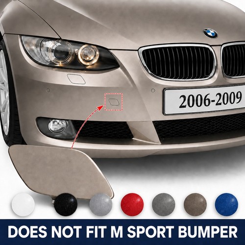 Front tow hook - cover, bmw