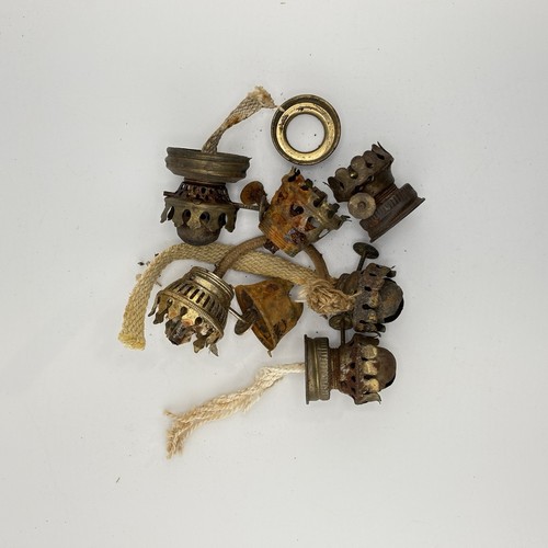 Antique miniature oil lamp - antique,