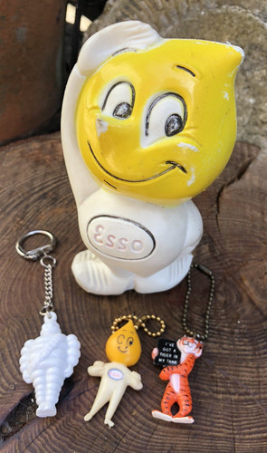 Keyring vintage 1960 - vintage, esso