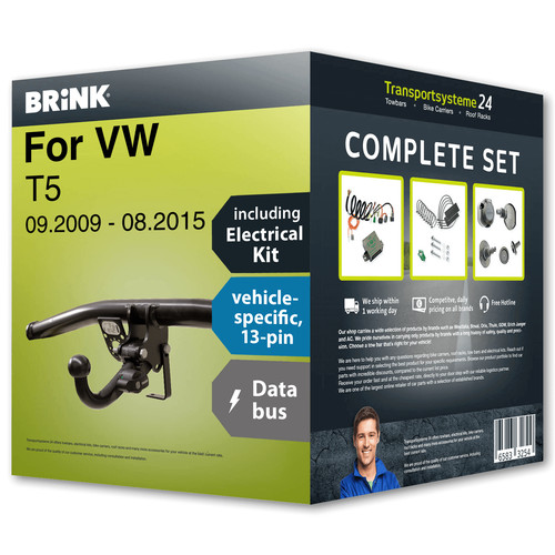 Towbar detachable for - , t5