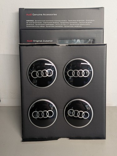 New genuine audi - black, rings