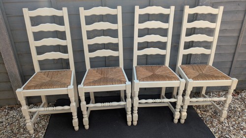 Set four painted french - set,