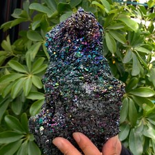 4.96LB Beautiful Rainbow Silicon Carbide Crystal Fine Mineral Specimen