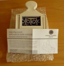 MARTHA STEWART CRAFTS "SNOWFLAKES" DEEP EDGE PUNCH SET - NEW