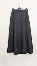 Lauren Vidal Black Linen Maxi