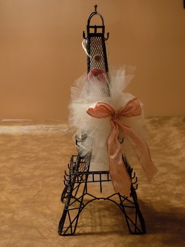 Black eiffel tower - tower, jewelry