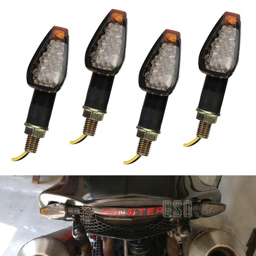 12v motorcycle amber - 4x,