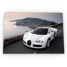 Bugatti Veyron Poster Satin High Quality Archival Stunning A1 A2 A3