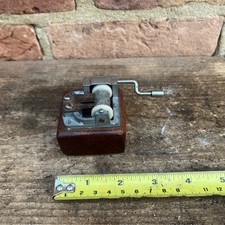 Vintage Hurdy Gurdy Music Box