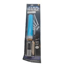 Rubies Star Wars Expandable Light Up Blue Lightsaber 1995 91cm