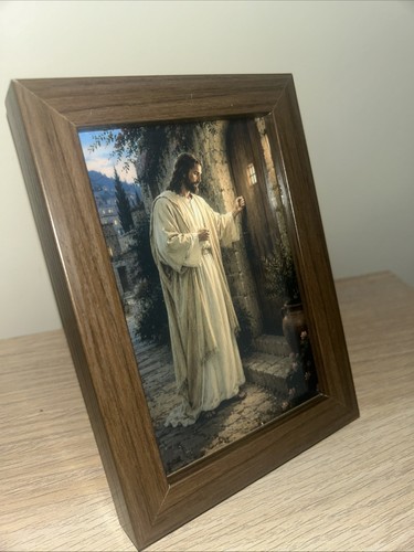 Framed photo jesus 4x6 - framed,