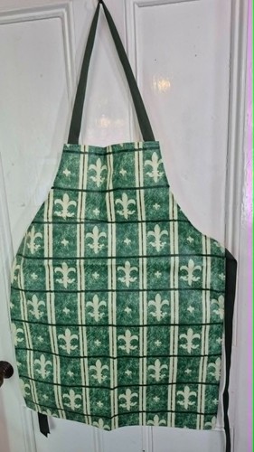 100 cotton apron coated with - cotton,