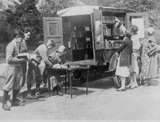 Mobile division New York Public Library a library wheels parks a s- Old Photo