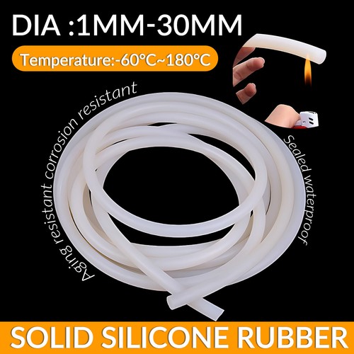 Solid silicone rubber cord - silicone,