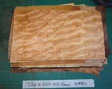 REAL WOOD VENEER MIXED BURRS ,MARQUETRY,CRAFTS,HOBBYS,BOXES,WOODWORKING,MODELS
