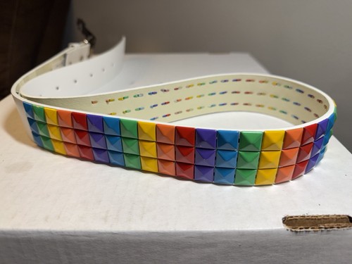 Genuine leather rainbow - genuine,