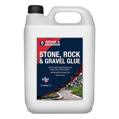 Stone rock and gravel bonding - rock,