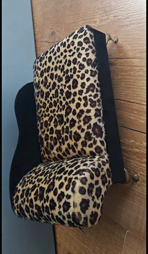 Chaise lounge leopard - lounge, print