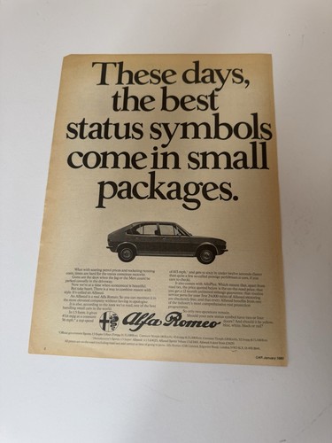 Original 1980 alfa romeo - original,