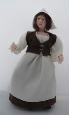 Dolls House Miniature Polymer Clay,  Busty Tudor Wench 1-12TH