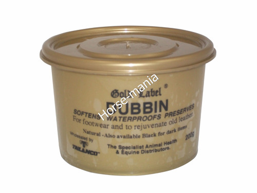 Gold label dubbin - label,