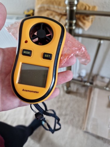 Digital anemometer with - ,