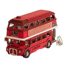 Bus Model Kit 3D Wooden London