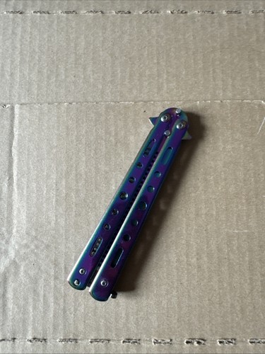 Steel butterfly comb toy - steel,