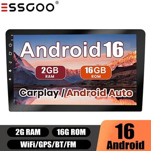 Din android 16 - 10", carplay