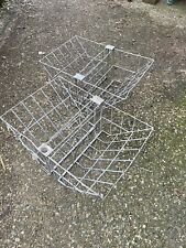 2 X Hay Basket Over Hurdle Type Sheep Double Sided Rack Heavy Strong Mesh