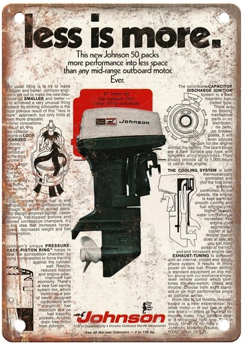 Vintage 1970 johnson - vintage, ad
