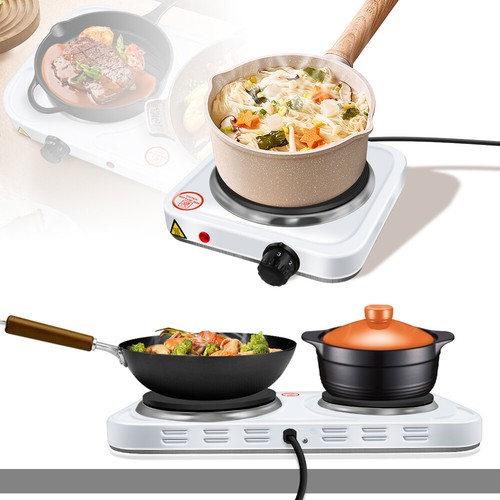 Electric hob double ring - electric,
