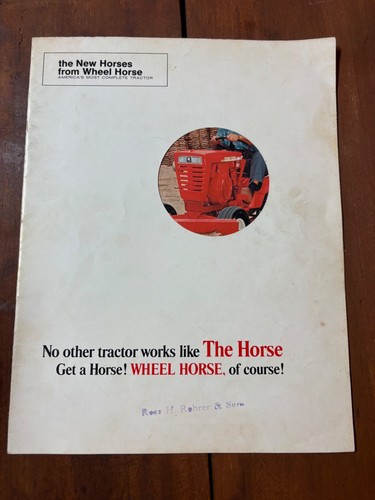 Vintage wheel horse garden - wheel,