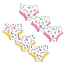 Reusable Toilet Training Pants, Baby Toddler Waterproof Cotton Nappy (3-Pack)