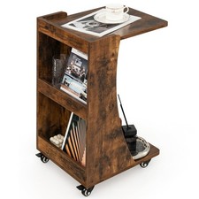 C-shaped Sofa Side Table